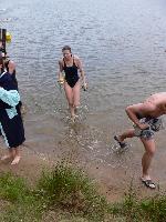 Kačka Haláková v cíli 5 km Kačka Haláková v cíli 5 km