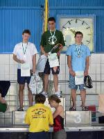 vyhlášení 50K mladší dorostenci - 1. Tomáš Dvořák