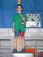 vyhlášení nejlepší nejmladší žák - Michal Přibyl (DuP)