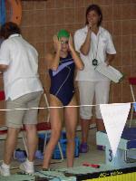 Kristýna před startem