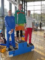 vyhlášení 100M muži - 1. Michal Ledl vyhlášení 100M muži - 1. Michal Ledl