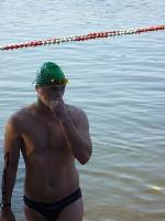 Peťa v cíli a už zároveň na startu Peťa v cíli a už zároveň na startu