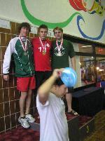 vyhlášení 200Z muži - 2. Štěpán Cagaň a 3. Ondřej Smetana vyhlášení 200Z muži - 2. Štěpán Cagaň a 3. Ondřej Smetana