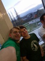 Smeták (fotograf většiny fotek a podle toho i vypadají) si fotí číro