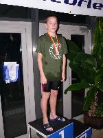 vyhlášení 50M žáci 2001-2 - 2. Tomáš Hrunek vyhlášení 50M žáci 2001-2 - 2. Tomáš Hrunek