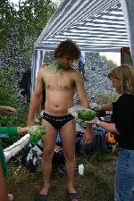 Smeták při natírání Smeták při natírání