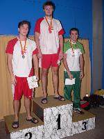 vyhlášení 50K muži - 3. Petr Kučera