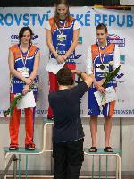 vyhlášení 200M ženy - 2. Lenka Jarošová vyhlášení 200M ženy - 2. Lenka Jarošová