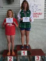 vyhlášení 3km M-D ženy: 1. Kateřina Skuhrová vyhlášení 3km M-D ženy: 1. Kateřina Skuhrová