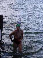 mamka Kozubková v cíli mamka Kozubková v cíli