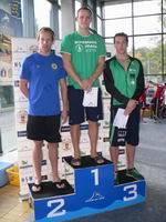 vyhlášení 100M muži - 1. Tomáš Havránek vyhlášení 100M muži - 1. Tomáš Havránek