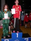 vyhlášení 50M žačky 2003 - 2. Michaela Jarešová vyhlášení 50M žačky 2003 - 2. Michaela Jarešová