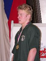 vyhlášení 50M mladší dorostenci - 1. Michal Ledl vyhlášení 50M mladší dorostenci - 1. Michal Ledl