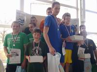 vyhlášení štafety muži: 2. Bohemians ve složení Matěj, Tomáš H., Tomáš K. a Marián vyhlášení štafety muži: 2. Bohemians ve složení Matěj, Tomáš H., Tomáš K. a Marián