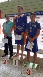 vyhlášení 100 VZ st. dorostenci: 1. Petr Novák