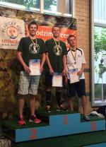 vyhlášení hlavního závodu 200K muži - 1. Jan Hanzal a 2. Martin Bejček vyhlášení hlavního závodu 200K muži - 1. Jan Hanzal a 2. Martin Bejček