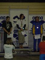 vyhlášení 100M starších dorostenek - 2. Tereza Hromádková vyhlášení 100M starších dorostenek - 2. Tereza Hromádková