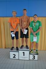 vyhlášení 1500K muži - 3. Matěj Kozubek vyhlášení 1500K muži - 3. Matěj Kozubek