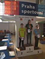 vyhlášení 200M žačky 2002 - 1. Tereza Zaňková