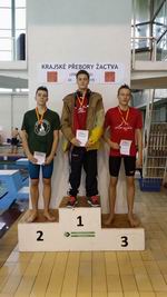 vyhlášení 200P žáci 2001 - 2. Jakub Chalupa