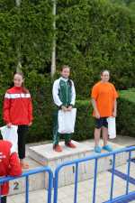 vyhlášení mladších žákyň 50M - 1. Veronika Muselová vyhlášení mladších žákyň 50M - 1. Veronika Muselová