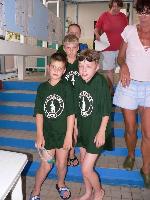 kluci před startem kraulové štafety kluci před startem kraulové štafety