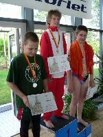 vyhlášení 400K žáci 1996 - 2. Matěj Kozubek, 3. Jakub Jiroušek vyhlášení 400K žáci 1996 - 2. Matěj Kozubek, 3. Jakub Jiroušek