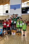 vyhlášení 4x50K žáci - 1. Judickij, Horský, Březina, Vít vyhlášení 4x50K žáci - 1. Judickij, Horský, Březina, Vít