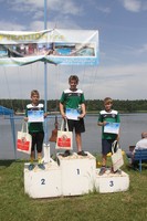 Starší žáci 3km Denis, Max, Maty Starší žáci 3km Denis, Max, Maty