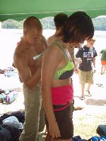 značkování před závodem značkování před závodem