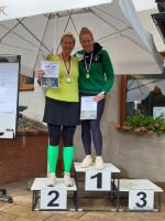 vyhlášení žen 10 km - 1. Lenka Štěrbová vyhlášení žen 10 km - 1. Lenka Štěrbová