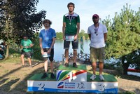 vyhlášení 5 km muži - 1. Jan Carda vyhlášení 5 km muži - 1. Jan Carda