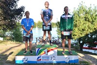 vyhlášení 15 km muži - 3. Tomáš Reissmüller vyhlášení 15 km muži - 3. Tomáš Reissmüller