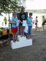 vyhlášení mladší žačky 3km - 1. Kristýna Beringerová vyhlášení mladší žačky 3km - 1. Kristýna Beringerová