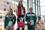 vyhlášení 100 Z ženy - 2. Barbora Škopová, 3. Karla Škopová vyhlášení 100 Z ženy - 2. Barbora Škopová, 3. Karla Škopová