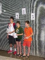 vyhlášení 100P žáci 95 - 1. Daniel Červenka vyhlášení 100P žáci 95 - 1. Daniel Červenka