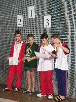 vyhlášení 100PZ žáci 96 - 1. Matěj Kozubek vyhlášení 100PZ žáci 96 - 1. Matěj Kozubek