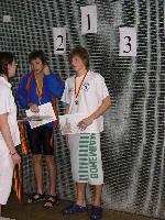 vyhlášení 200P žáci 94 - 1. Tomáš Podborský vyhlášení 200P žáci 94 - 1. Tomáš Podborský