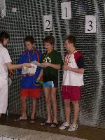 vyhlášení 200P žáci 95 - 1. Daniel Červenka vyhlášení 200P žáci 95 - 1. Daniel Červenka