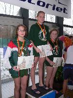 vyhlášení 100PZ žačky 97 - 1. Kristýna Horská, 2. Olga Vaníčková, 3. Adéla Zvěřinová vyhlášení 100PZ žačky 97 - 1. Kristýna Horská, 2. Olga Vaníčková, 3. Adéla Zvěřinová