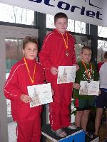 vyhlášení 400K žáci 98 - 3. Tomáš Kozubek vyhlášení 400K žáci 98 - 3. Tomáš Kozubek