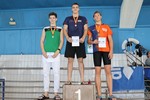 vyhlášení 50 M muži - 2. Štěpán Hrdlička