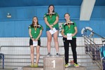 vyhlášení 800 K ženy - 1. Hana Jurčáková, 2. Tereza Čermáková a 3. Kateřina Lucbauerová